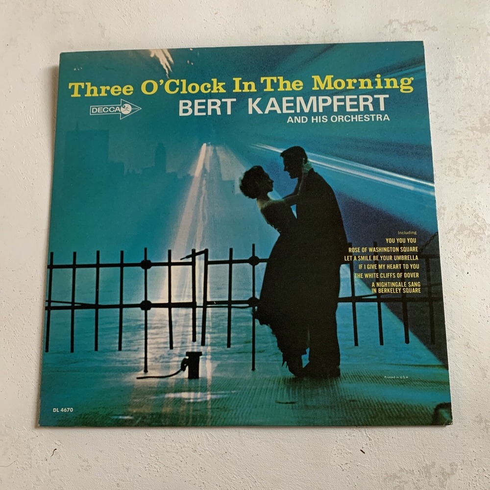 Bert Kaempfert - Three O'Clock In The Morning & Other Favorite Instrumentals LP‎